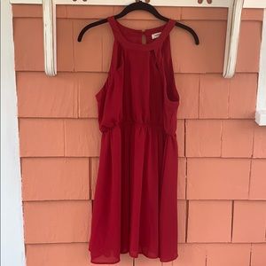 🌺 Monteau | Red-wine Color Dress  - L